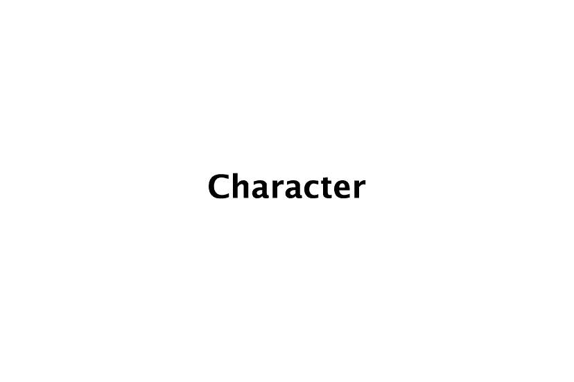 Character